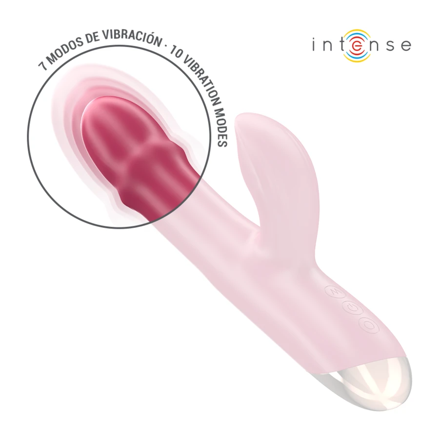 INTENSE - CHLOE MULTIFUNCTION VIBRATOR 3 IN 1 RED