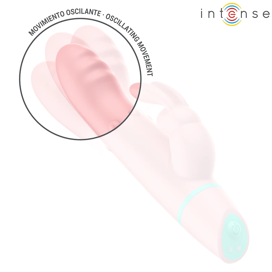 INTENSE - ALVIN RABBIT STIMULATOR  ROLLING VIBRATOR + OSCILLATING