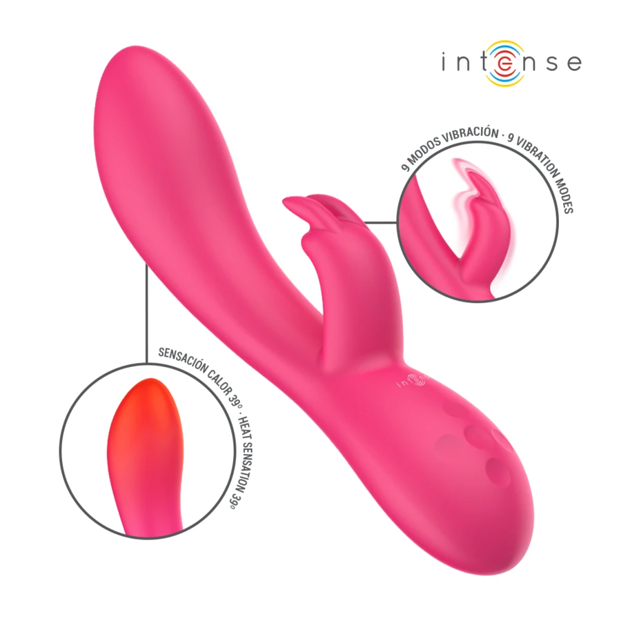 INTENSE - TAMMY RABBIT STIMULATOR WITH HEAT
