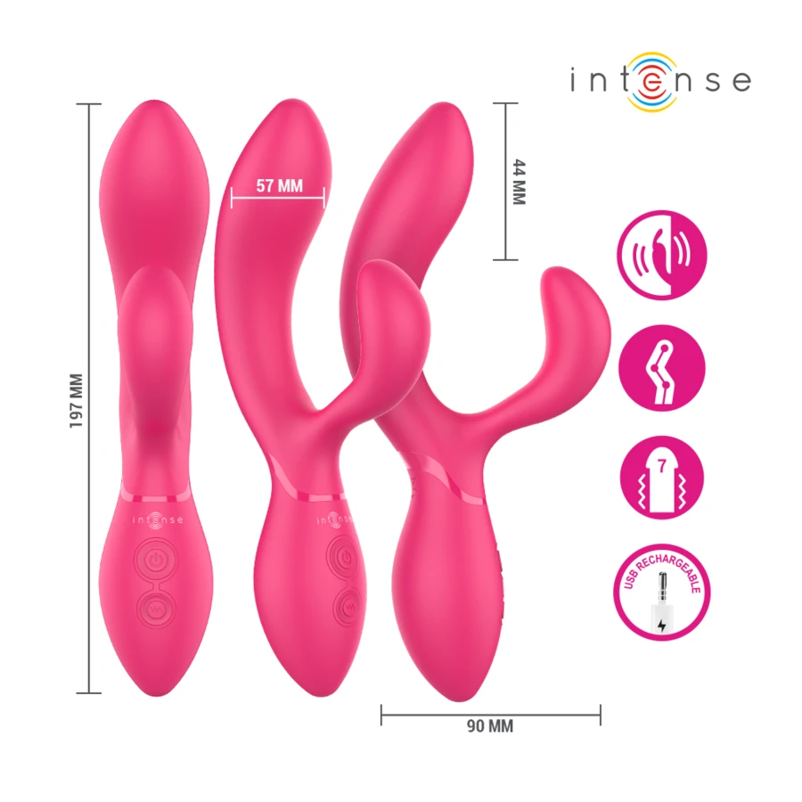 INTENSE - CHARLY ARTICULATED VIBRATING STIMULATOR