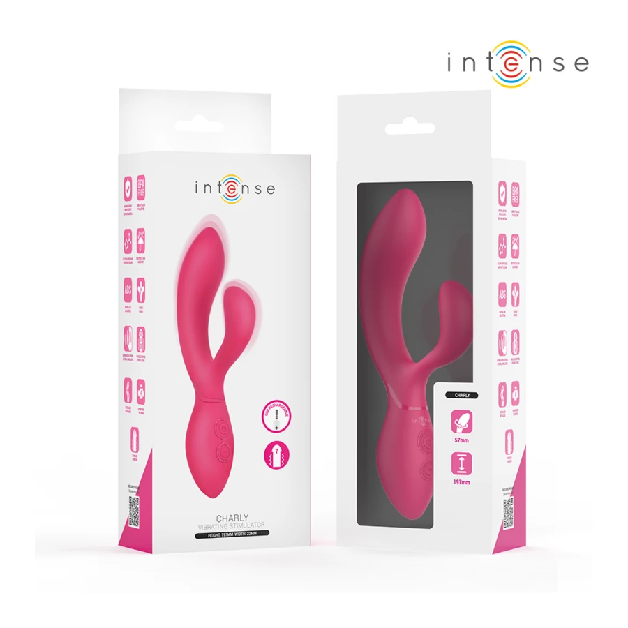 INTENSE - CHARLY ARTICULATED VIBRATING STIMULATOR