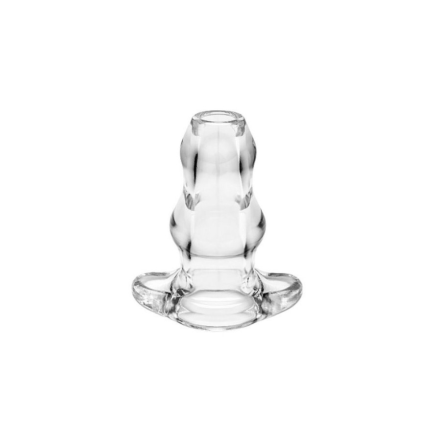 PERFECT FIT DOUBLE TUNNEL PLUG XL LARGE - CLEAR