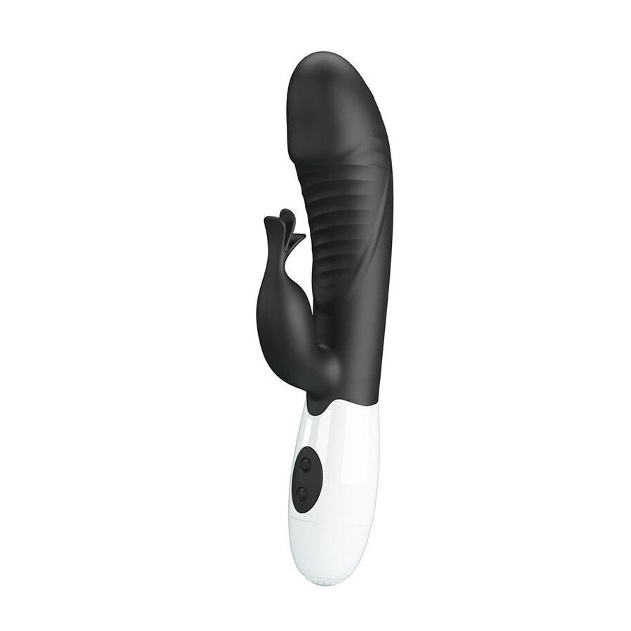 PRETTY LOVE - RASMUSSEN 30 FUNCTION RABBIT VIBRATOR BLACK