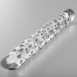 NEBULA SERIES BY IBIZA - MODEL 15 DILDO BOROSILICATE GLASS 18.5 X 3 CM