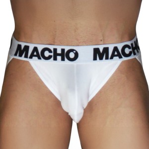 MACHO - MX29BL JOCK WHITE + WHITE