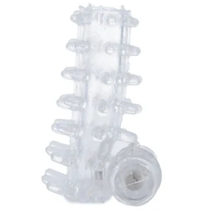 CASUAL LOVE - COPERTURA PER PENE VIBRATORE TRASPARENTE CON ANELLO