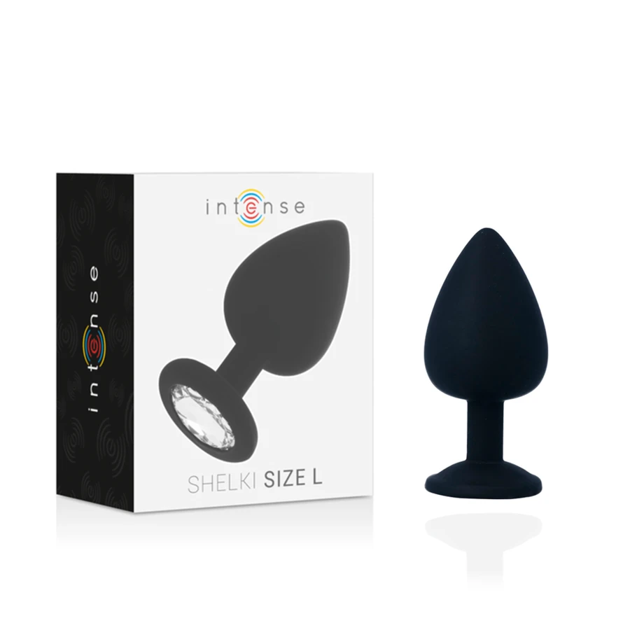 INTENSE SHELKI L PLUG ANAL BLACK