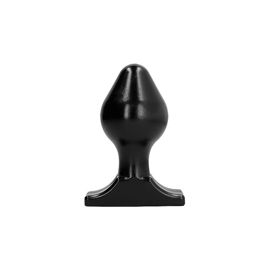 ALL BLACK - ANAL PLUG 16X8 CM