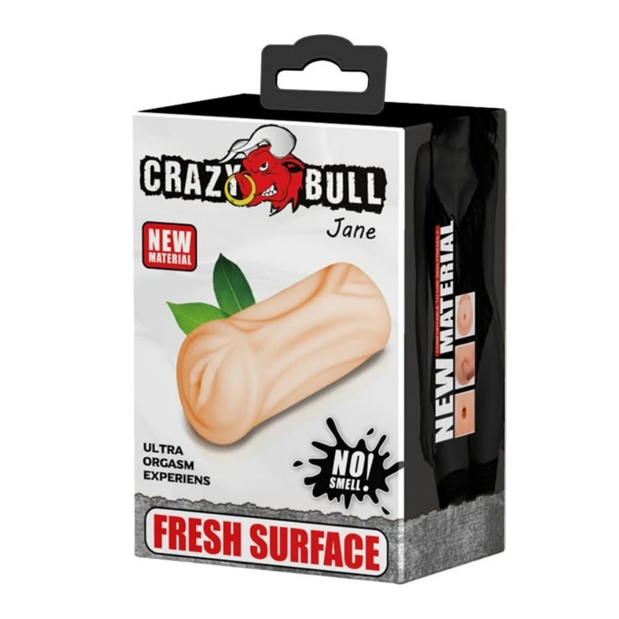 CRAZY BULL - JANE VAGINA MASTURBATOR 13.5 CM