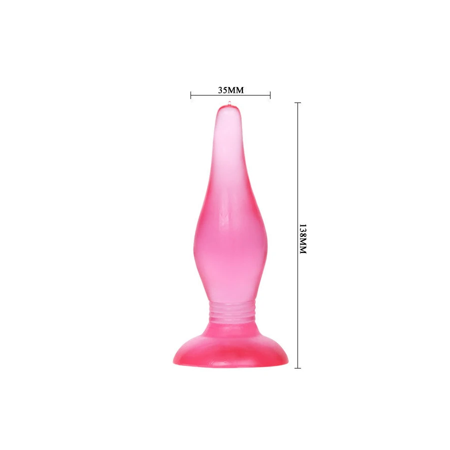 BAILE - LILAC SOFT TOUCH ANAL PLUG 14.2 CM