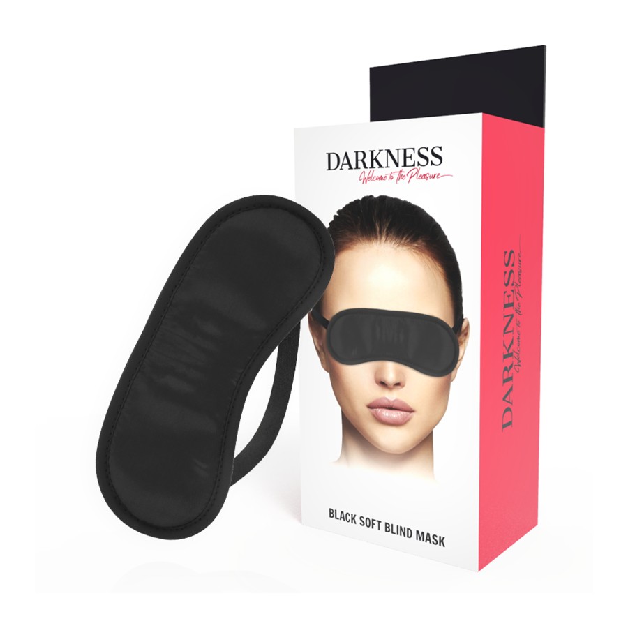 DARKNESS - STRAIGHT BLACK MASK