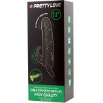 PRETTY LOVE ВИБРИРУЮЩАЯ СИЛИКОНОВАЯ ОБОЛОЧКА 14 СМ 2.0