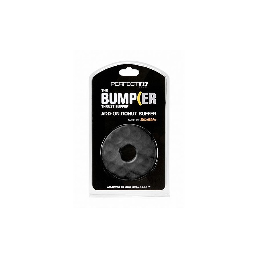 PERFECT FIT DONUT CUSHION FOR THE BUMPER BLACK