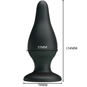 PRETTY LOVE BOTTOM - ЭРГОНОМИЧЕСКАЯ СИЛИКОНОВАЯ ЗАТЫЧКА 15,4 СМ
