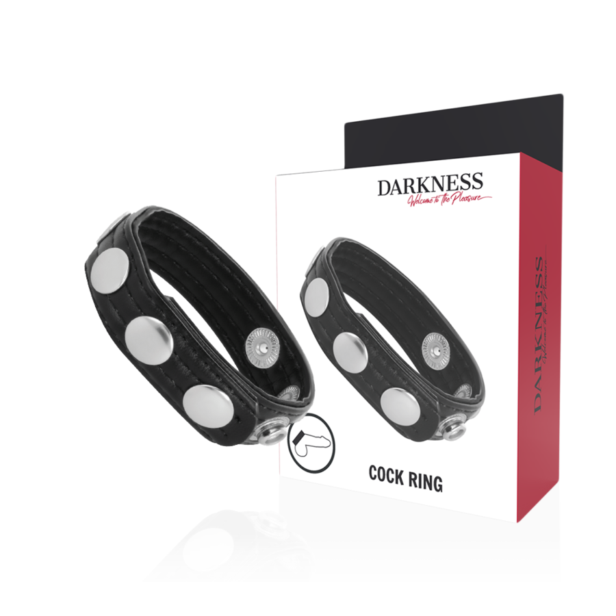 DARKNESS - LEATHER ERECTION RING