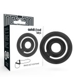 ADDICTED TOYS POTENZ- C-RING ПЕНИС ЧЕРНЫЙ