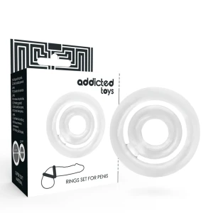 ADDICTED TOYS POTENZ - C-RING PENIS CLEAR