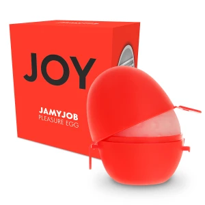 JAMYJOB ЯЙЦО МАСТУРБАТОР КРАСНАЯ ВЕРСИЯ ДИСКРЕТНО