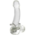 CALIFORNIA EXOTICS - ANELLO IN SILICONE CON PERLINE IN ACCIAIO L