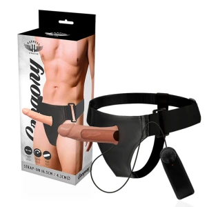 HARNESS ATTRACTION - GREGORY HOLLOW RNES AVEC VIBRATEUR 16,5 X 4,3CM