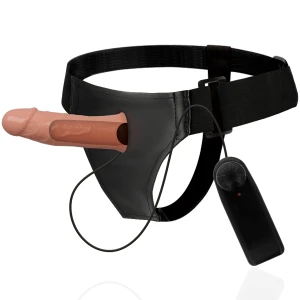 HARNESS ATTRACTION - GREGORY HOLLOW RNES AVEC VIBRATEUR 16,5 X 4,3CM
