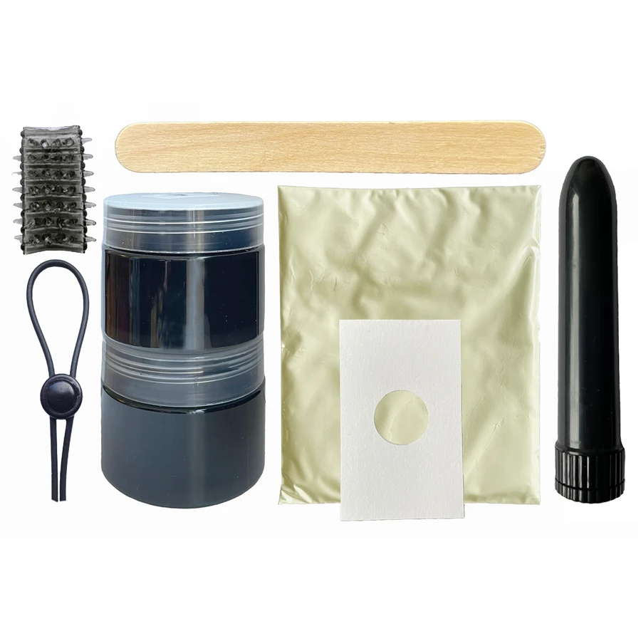 CLONEBOY - KIT PENIS CLONER WITH VIBRATION BLACK