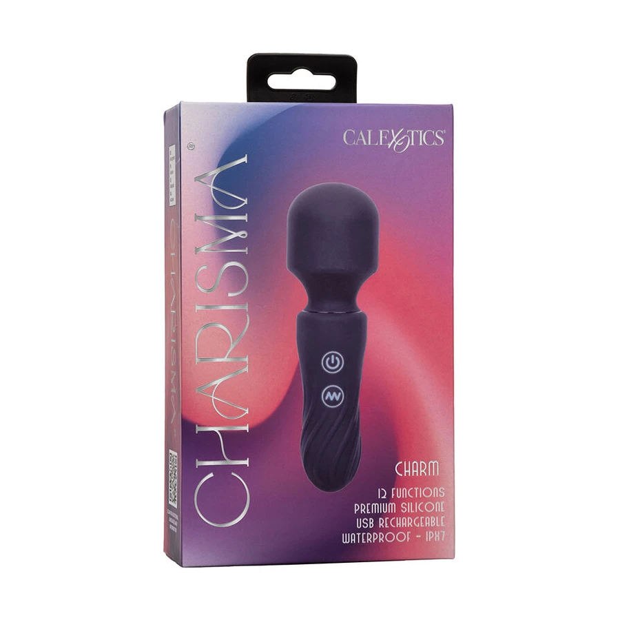 CALEXOTICS - CHARISMA CHARM MASSAGER 12 FUNCTIONS PURPLE