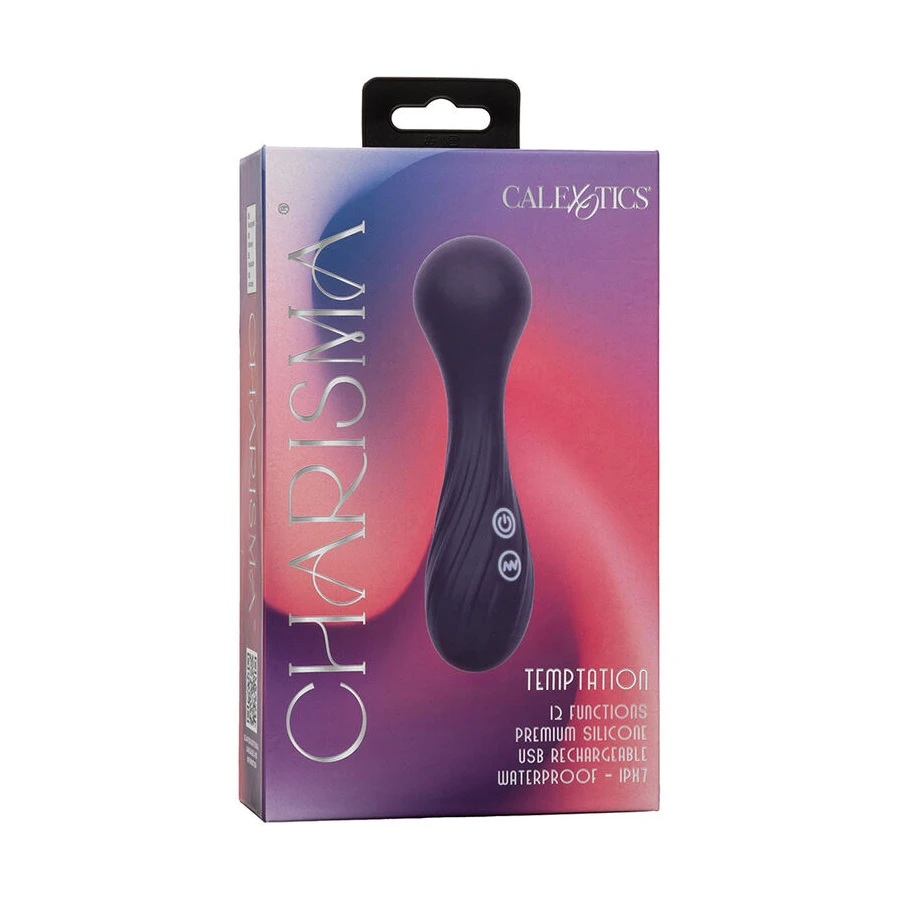 CALEXOTICS - CHARISMA TEMPTATION MASSAGER 12 FUNCTIONS PURPLE