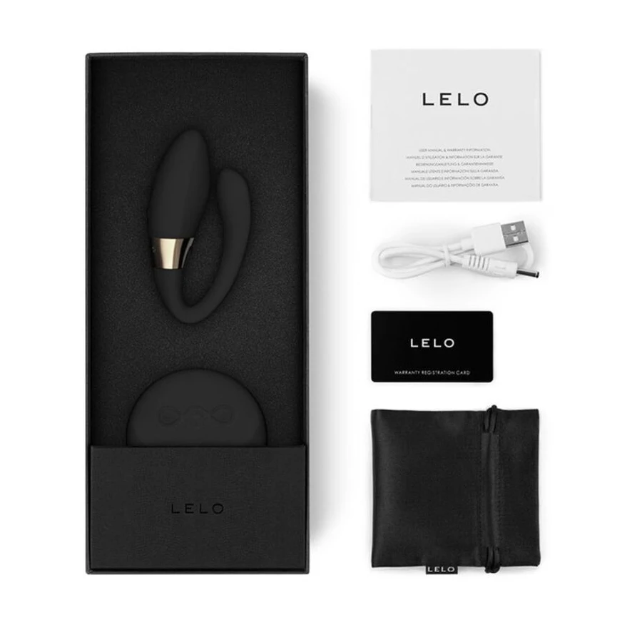 LELO TIANI DUO COUPLES MASSAGER BLACK