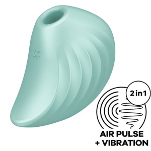 SATISFYER PEARL DIVER AIR PULSE STIMULATOR  VIBRATOR