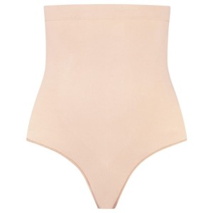 BYE-BRA - SOFT TOUCH SEAMLESS HIGH WAIST THONG SIZE