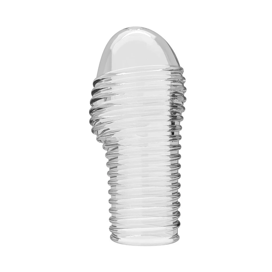 PRETTY LOVE - HOTTT PENIS SLEEVE GET YOUR PENIS THICKER TRANSPARENT