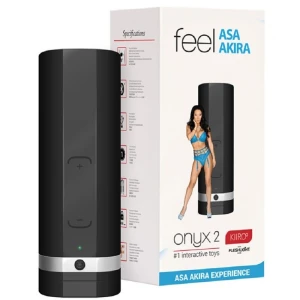 KIIROO - ONYX+ ТЕЛЕДИЛДОНИЧЕСКИЙ МАСТУРБАТОР ASA AKIRA EXPERIENCE