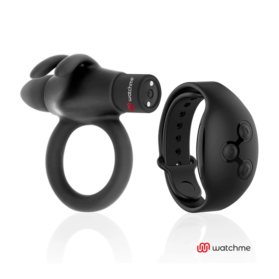 BLACKSILVER- AGRON REMOTE CONTROL COCKRING WATCHME