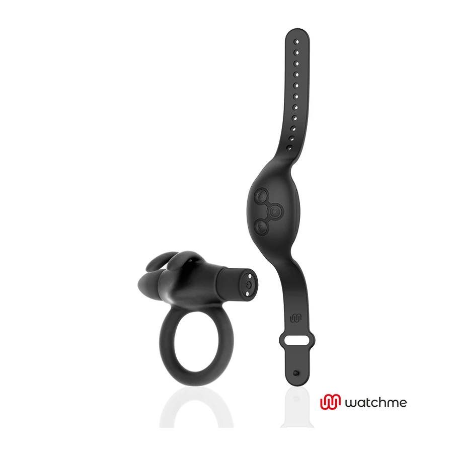 BLACKSILVER- AGRON REMOTE CONTROL COCKRING WATCHME