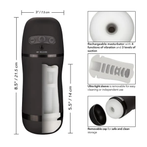CALIFORNIA EXOTICS - OPTIMUM POWER STROKER FUNZIONI VIBRANTE E ASPIRANTE