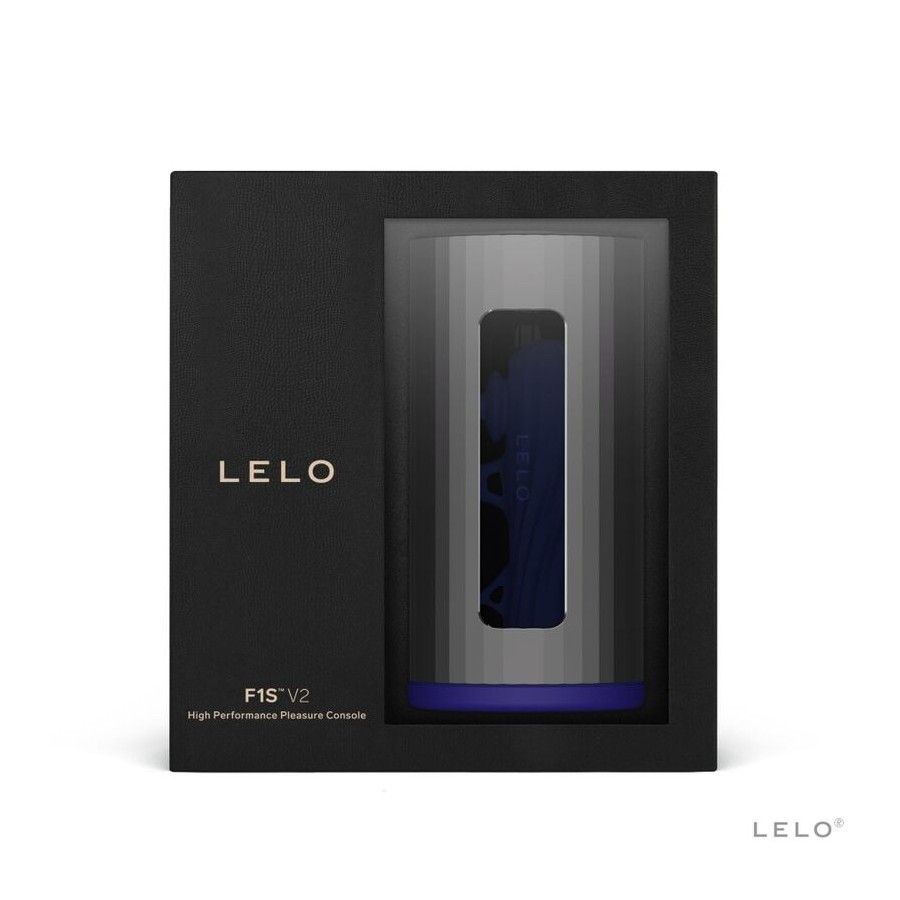 LELO F1S V2 MASTURBATOR SDK TECHNOLOGY - GUNMETAL AND BLUE MIDNIGHT