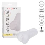 CALIFORNIA EXOTICS - BOUNDLESS VULVA STROKER TRASPARENTE