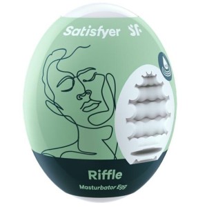 SATISFYER - UOVO MASTURBATORE RIFFLE | Pasio