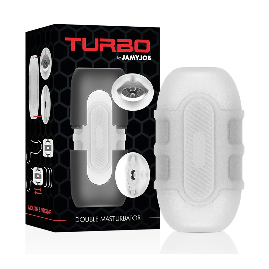 JAMYJOB TURBO DOUBLE MASTURBATOR