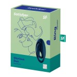 SATISFYER GLORIOUS DUO КОЛЬЦО-ВИБРАТОР СИНИЙ