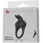 PRETTY LOVE DAVION КОЛЬЦО ВИБРАТОРА RABBIT