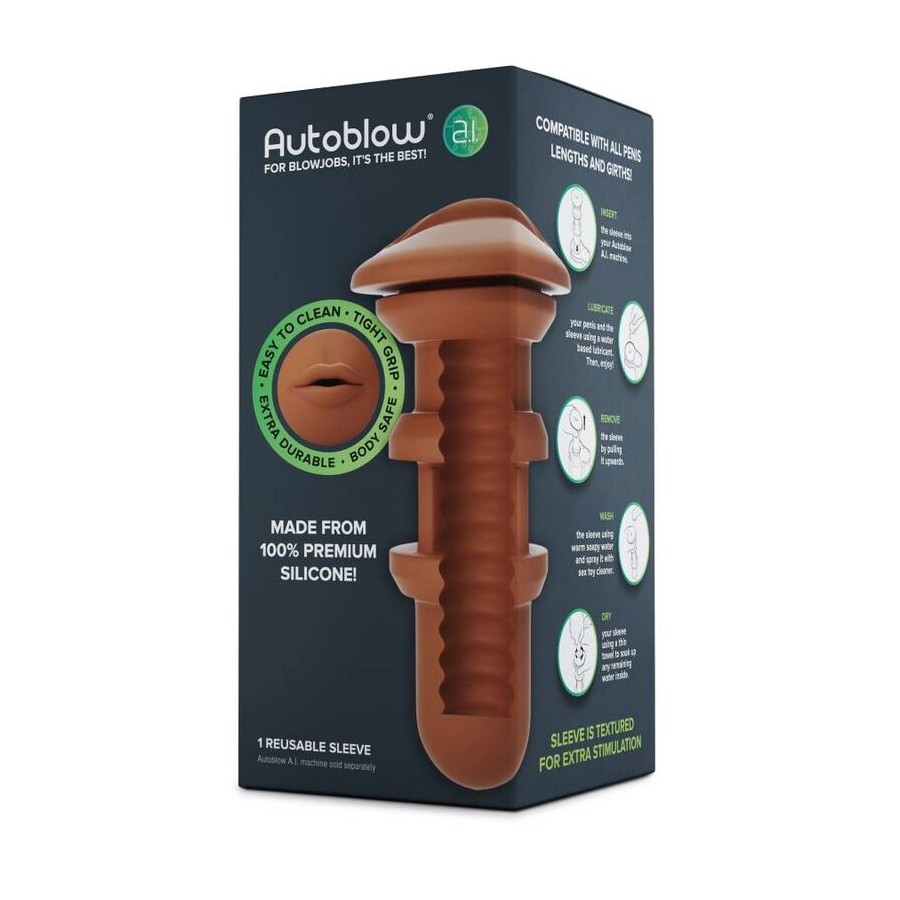 AUTOBLOW - AI MOUTH SLEEVE BROWN
