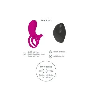 XOCOON - PAARIDE STIMULAATOR RONGAS FUCHSIA