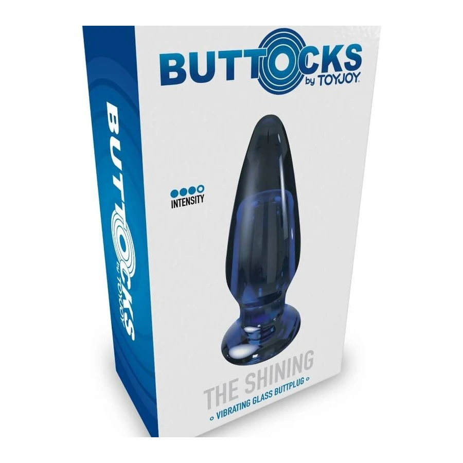 TOYJOY - THE SHINING BUTTPLUG IN VETRO VIBRANTE