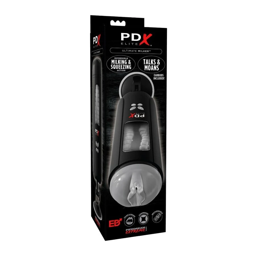PDX ELITE - STROKER ULTIMATE MILKER WITH VOICE