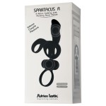 ADRIEN LASTIC - ANNEAU SPARTACUS  GAINE PÉNIENNE AVEC VIBRATEUR