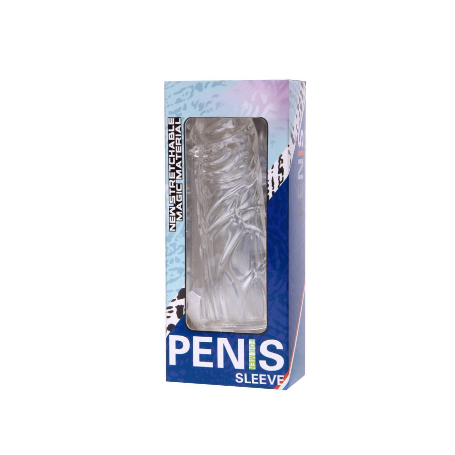BAILE - LILAC COVER FOR THE PENIS IN ADAPTABLE SILICONE 13 CM