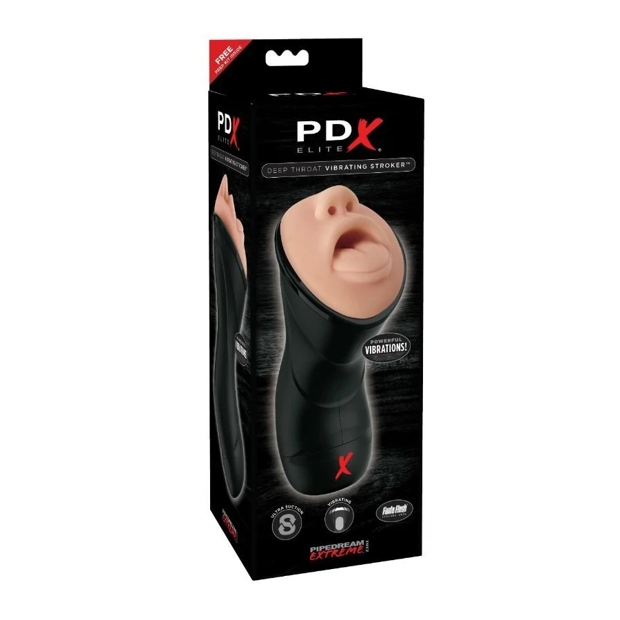 PDX ELITE - STROKER VIBRANTE GOLA PROFONDA