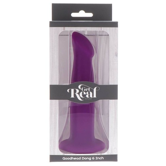 GET REAL - GOODHEAD DONG 12 CM FIOLETOWY